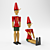 Italian Wooden Toy Pinocchio 3D model small image 2