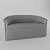 Custom Comfort Sofa: Tailor-Made Bliss 3D model small image 2