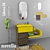 Novello Libera 3D Bathroom Vanity 3D model small image 1