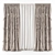 Modern Style Curtains 3D model small image 1