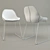 Modern Biba Chair: Enrico Franzolini Design 3D model small image 3