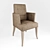 Elegant Eaton Arm Chair 3D model small image 1