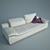 ModernMAX Koinor NANOU Sofa Bed 3D model small image 2