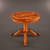 Elegant Dark Cherrywood Round Table 3D model small image 1