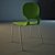 Modern Plastic Chair 3D model small image 3