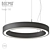 Modern LED Pendant Light: hoop! 50 (BOSMA) 3D model small image 3