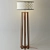 Sleek Minimalist Zed Floor Lamp 3D model small image 1