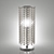 Elegant Crystal Table Lamp 3D model small image 1