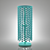 Elegant Crystal Table Lamp 3D model small image 3
