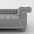  Mid-Century Modern Dunbar Party Sofa 3D model small image 3