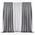 Modern Style Curtains 3D model small image 1