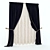 Elegant Fringed Blind 3D model small image 1