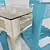 Rustic Pallet Table & Chairs 3D model small image 2