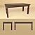 Scavolini Grand Relais Dining Table 3D model small image 2