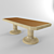 Stylish Large Dining Table 3D model small image 1