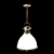 Elegant Hudson Valley Randolph Pendant 3D model small image 2