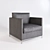 George Armchair: Exquisite Design by Antonio Citterio 3D model small image 1