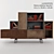 Versatile Modular Dresser/Sideboard by Luciano Zonta 3D model small image 1