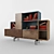 Versatile Modular Dresser/Sideboard by Luciano Zonta 3D model small image 2