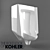 Kohler Bardon Urinal 3D model small image 1