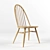 Ercol Windsor Quaker Chair: Timeless Elegance 3D model small image 1