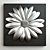 Delicate Daisy Flower Ornament 3D model small image 1