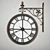 Urban Wall Clocks 3D model small image 1