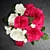 Elegant Rose Bouquet 3D model small image 2