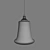 NORDAL Tuba Lamp | Vintage-inspired Lighting 3D model small image 3