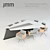 JMM Conference Furniture Set 3D model small image 1