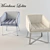 Elegant Meridiani Lolita Armchair 3D model small image 2