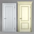 Elegant Interier Door: Model 04 3D model small image 1