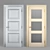 Stylish Interier Door Model 08 3D model small image 1