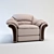 Cozy Comfort Armchair 3D model small image 1