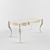 Modern White Oak Table 3D model small image 3