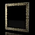 Elegant Gold Aramis Mirror 3D model small image 1