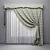 Elegant Drapery: Perfect Window Accent 3D model small image 1