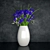 Vibrant Cornflower Bouquet 3D model small image 1