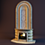 In-Wall Fireplace 3D model small image 1