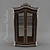 Gastone Bella Vita Display Cabinet 3D model small image 1