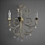 Elegant Wall Sconce by LAMPADARI 3D model small image 1