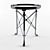 Elegant St Etienne S Side Table 3D model small image 1