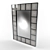 Eichholtz Shagreen Mirror: Elegant and Luxurious 3D model small image 1