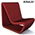 Bonaldo Line: Designer Sofa by Stefan Heiliger 3D model small image 3