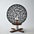 Modern Zed Circles Lamp 3D model small image 1