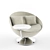 Rotating Lounge Chair 3D model small image 1