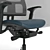 Modern Office Chair 3D model small image 2