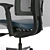 Modern Office Chair 3D model small image 3