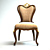 European Single Chair: Comfort in Style 3D model small image 1