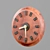 Dominoes Wood Wall Clock 3D model small image 2